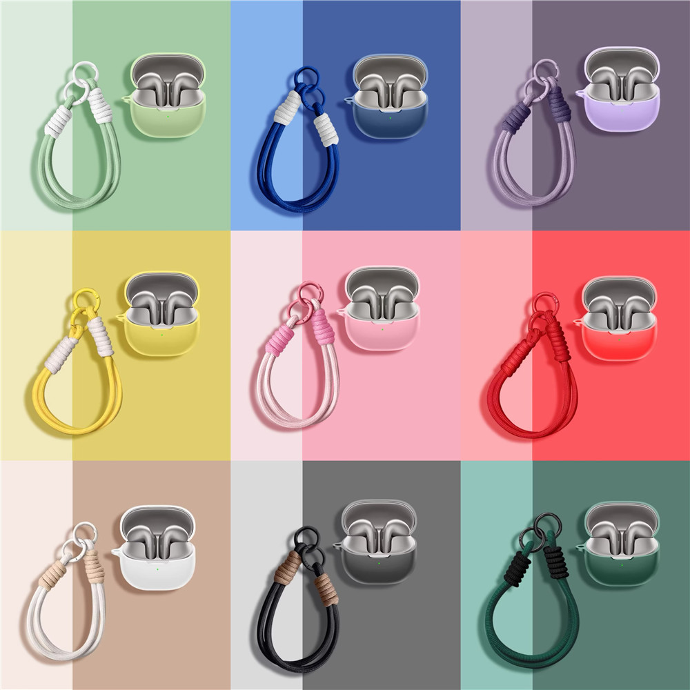 Xiaomi Gaming Accessories - Xiaomi buds 6 用シリコンケース キャンディーカラー ワイヤレスイヤホン
