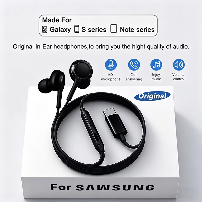 Xiaomi Gaming Accessories - オリジナルタイプ C 有線ヘッドフォン Xiaomi 17 15