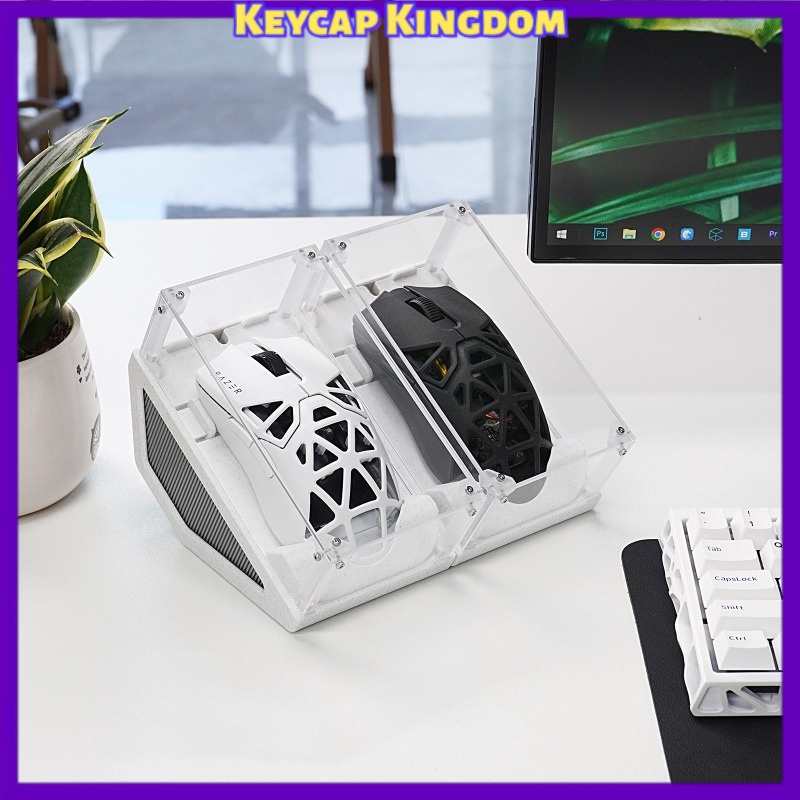 新しい透明アクリル 3D プリントマウスダストカバー & デ - Gaming Accessories To 3D Print のレビューと価格