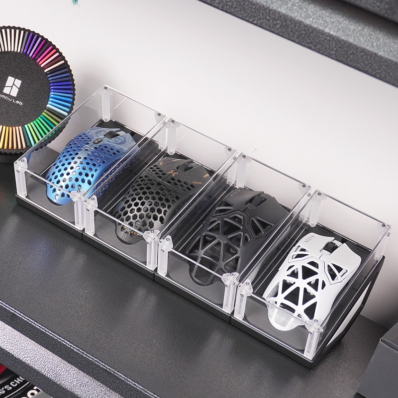 新しい透明アクリル 3D プリントマウスダストカバー & デ - Gaming Accessories To 3D Print のレビューと価格