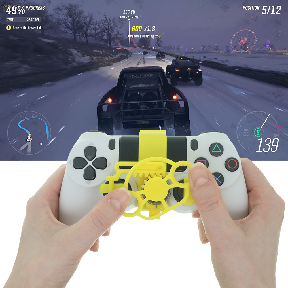 PS4用レーシングホイール,ミニステアリングコントローラー, - Gaming Accessories To 3D Print のレビューと価格
