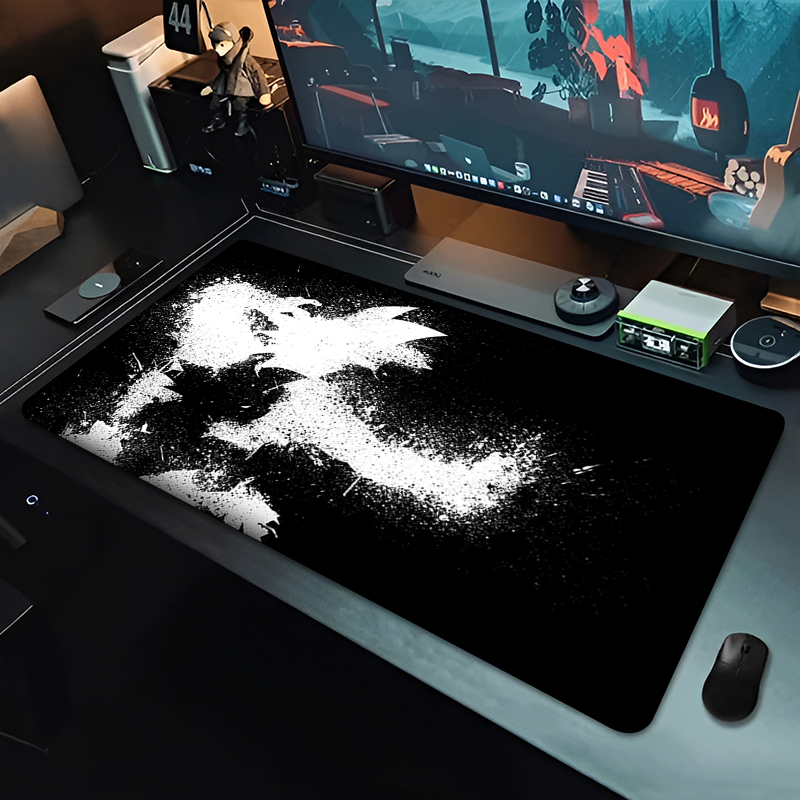 DBZ ブラックアニメマウスパッドドラゴンボール大型 PC  - Gaming Accessories Deals のレビューと価格