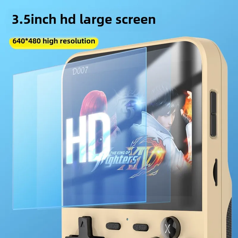 D007 ポータブルビデオゲームコンソール 3.5 インチ  - Gaming Accessories Console のレビューと価格