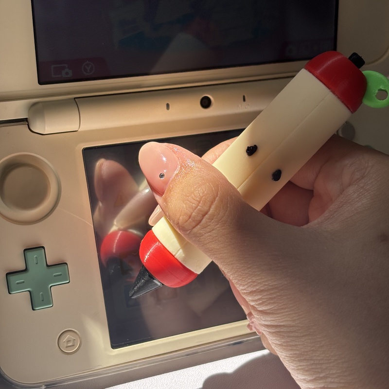 スタイラスペンかわいいリンゴの形の 3D プリント細い先端チ - Gaming Accessories To 3D Print のレビューと価格