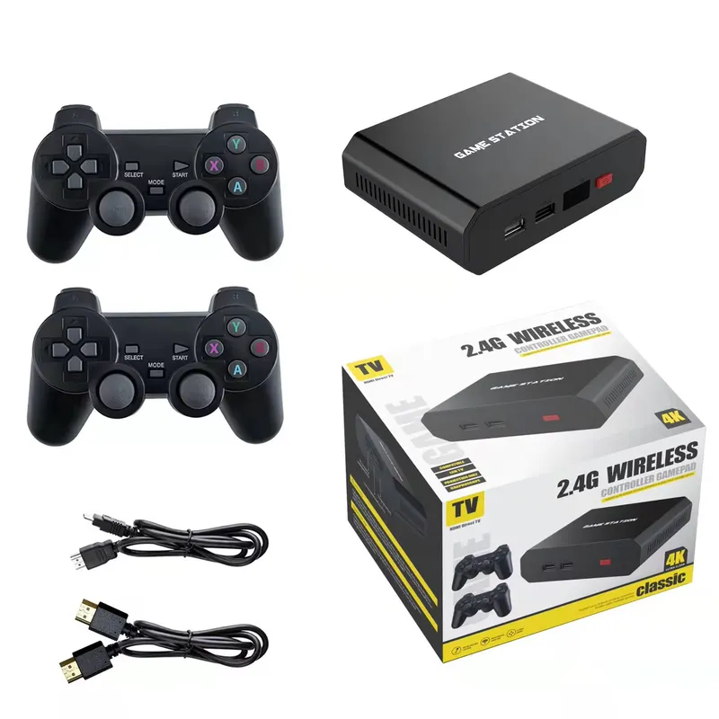M8plus HDビデオゲームコンソールボックス 2.4Gデ - Gaming Accessories Console のレビューと価格