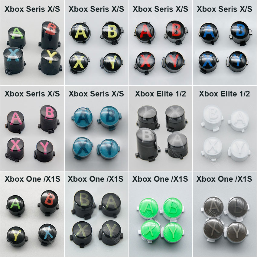 Xboxシリーズ用のabxyボタンキット、コントローラーの交 - Gaming Accessories Xbox Series X のレビューと価格