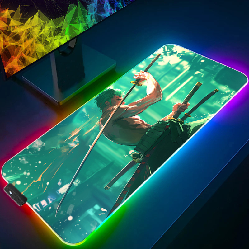 ワンピースゾロマウスパッド RGB ゲームアクセサリー Ga - Gaming Accessories Women のレビューと価格