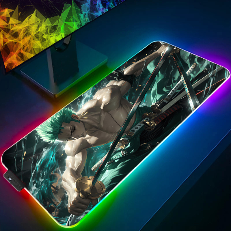 ワンピースゾロマウスパッド RGB ゲームアクセサリー Ga - Gaming Accessories Women のレビューと価格
