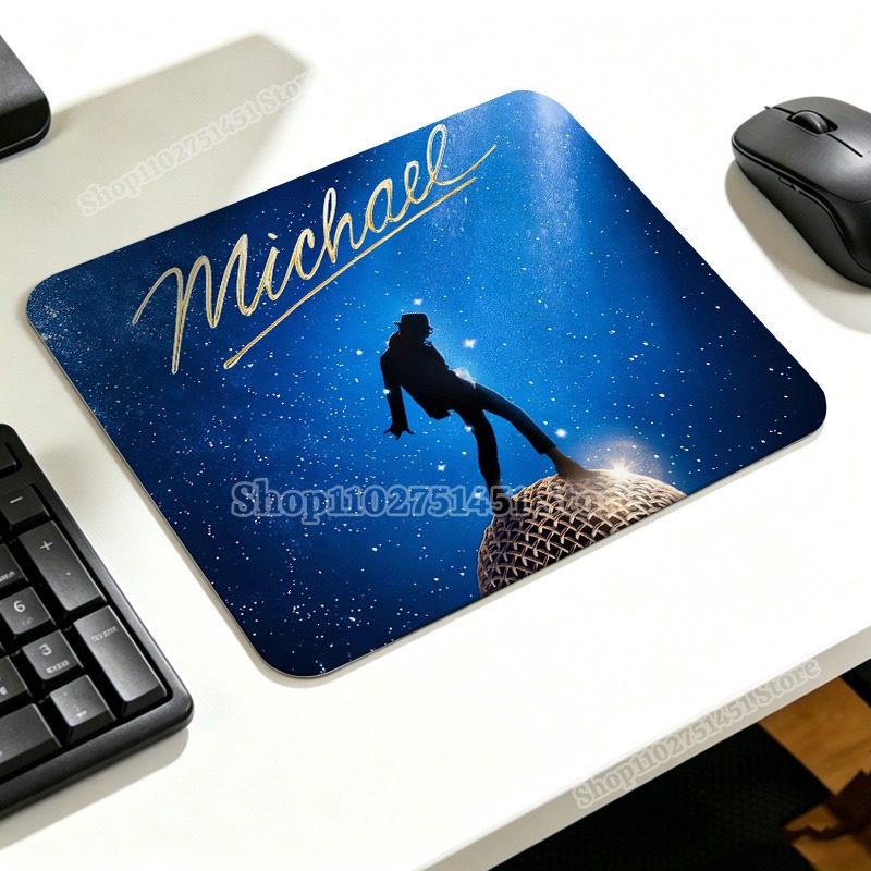 ポップの王様マイケル・ジャクソンマウスパッド MJ プリント - Gaming Accessories Women のレビューと価格