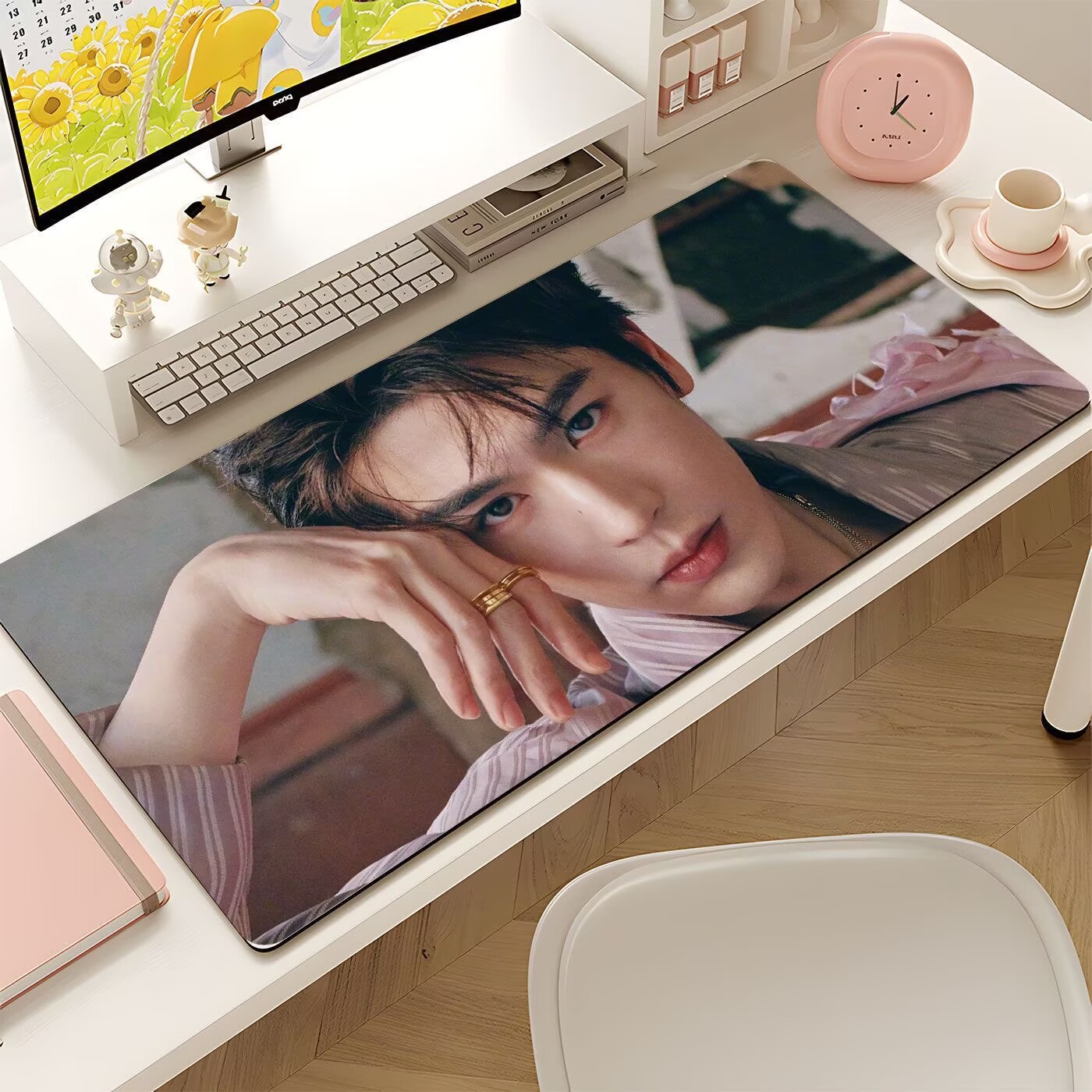 張玲河の特大マウスパッド、有名人小説の男性主人公キーボードパ - Gaming Accessories Anime のレビューと価格