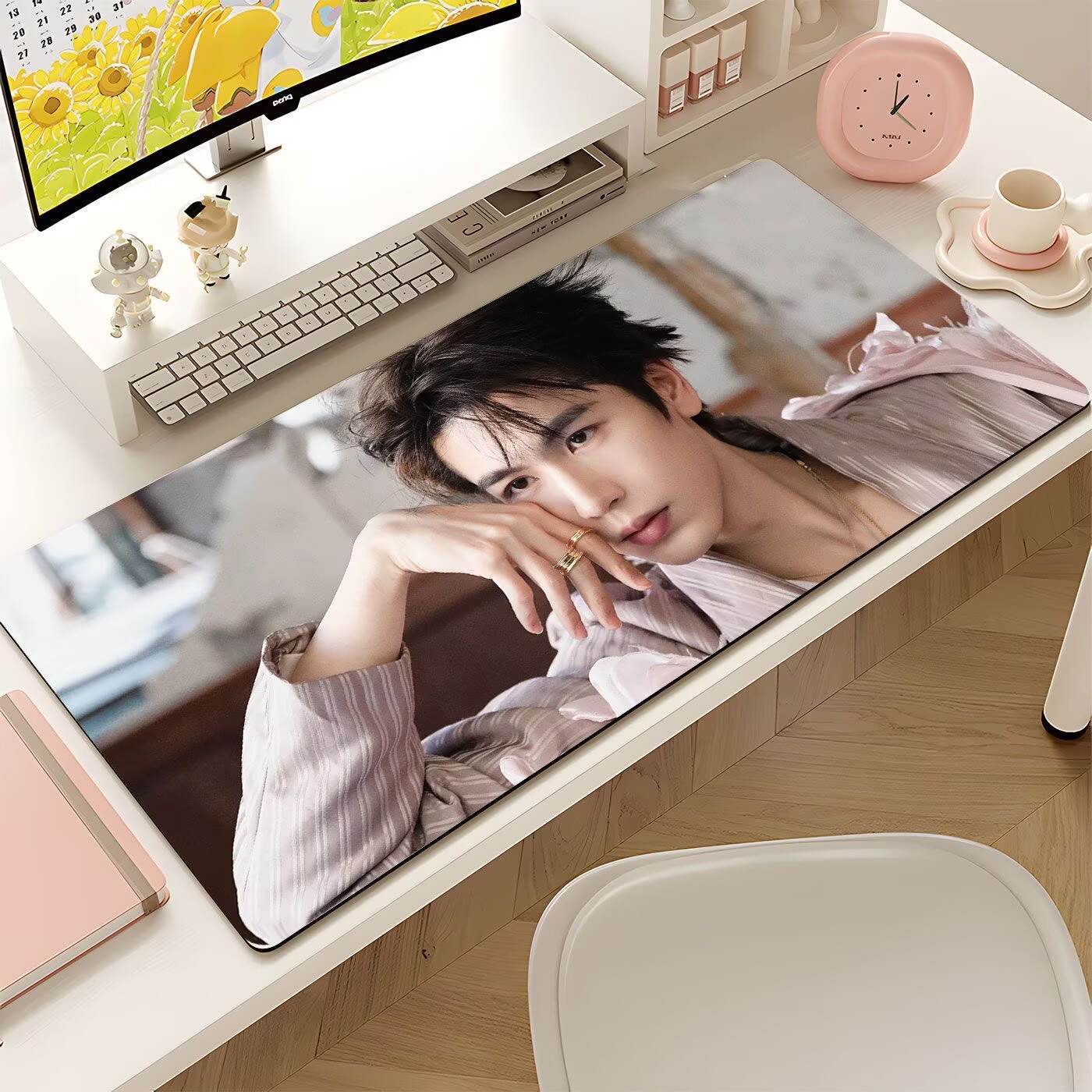張玲河の特大マウスパッド、有名人小説の男性主人公キーボードパ - Gaming Accessories Anime のレビューと価格