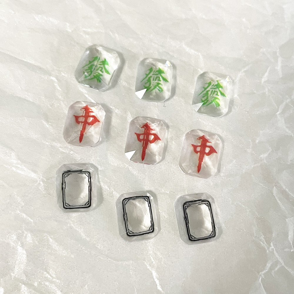 Cn mah麻雀-アート樹脂型。ゲームの開発に非常に良いです - Gaming Accessories Images のレビューと価格