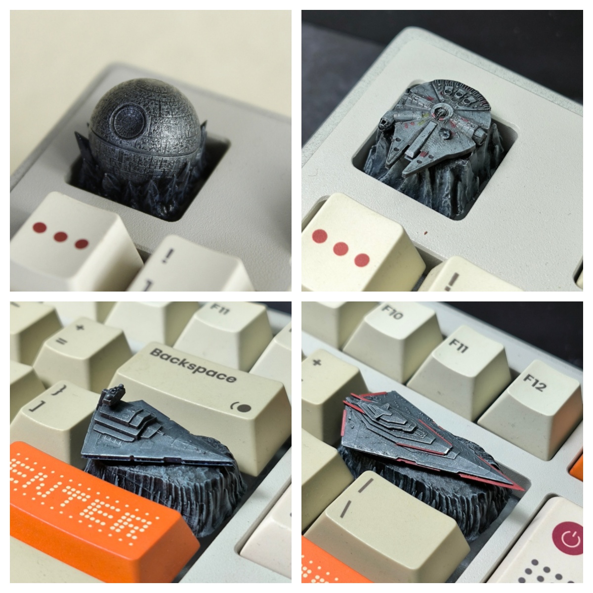 HCY デススター職人キーキャップ樹脂手作り 3D プリント - Gaming Accessories To 3D Print のレビューと価格