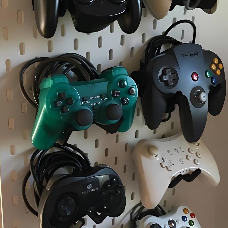 ゲーミングペグボードオーガナイザー |   コントローラーと - Gaming Accessories Wall Mount のレビューと価格