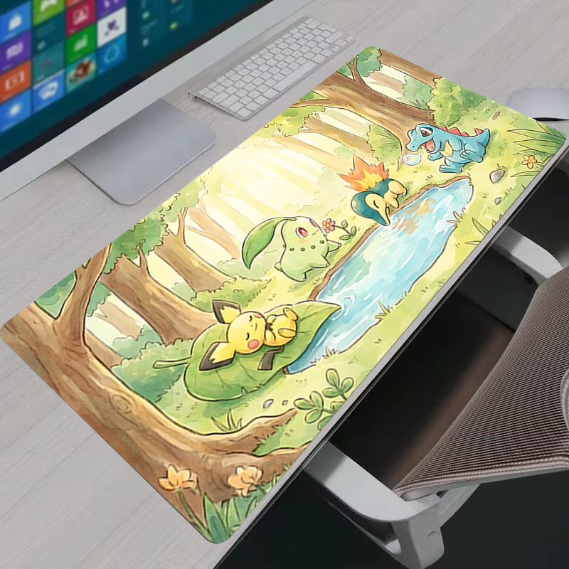 マウスパッドアニメ PC ゲーマーキャビネットマウスパッド  - Gaming Accessories Women のレビューと価格