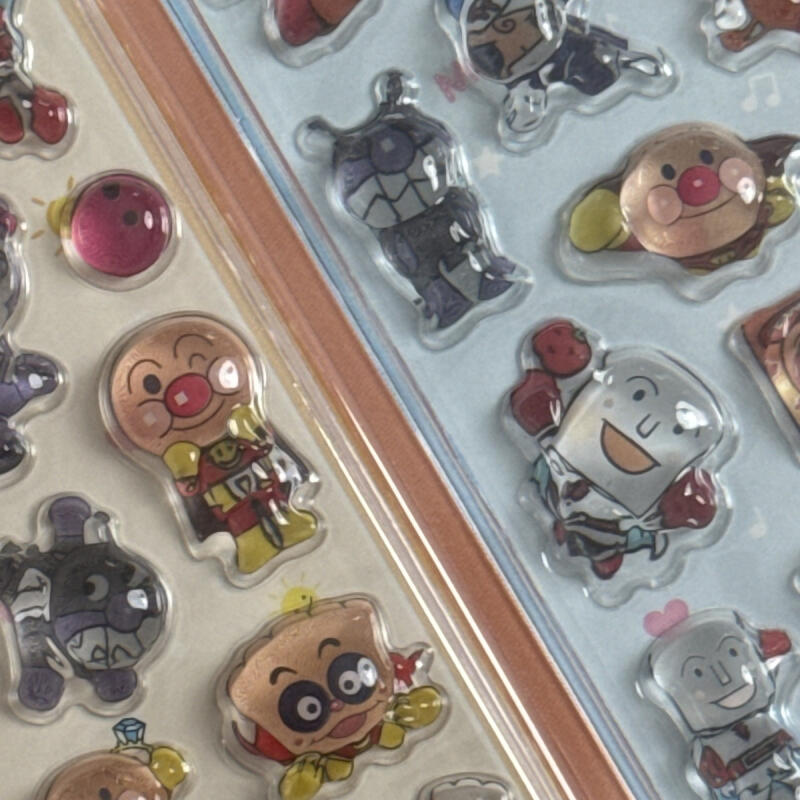 かわいいアンパンマン 3D レリーフステッカー創造性漫画クリ - Gaming Accessories Anime のレビューと価格
